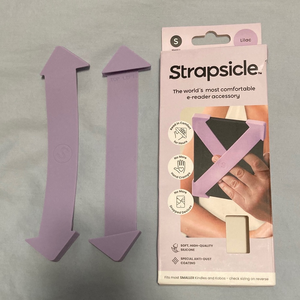 Strapsicle Kibdle Holder Lilac E-Reader Accessory